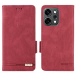 For Oppo Reno14 Pro 5G (Global) Case Leather Wallet Flip Phone Cover with Hardware Decor