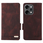 For Oppo Reno14 Pro 5G (Global) Case Leather Wallet Flip Phone Cover with Hardware Decor