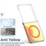 For Samsung Galaxy Z Flip8 / Z Flip7 5G Magnetic Case Cute Fluorescent Design TPU Acrylic Phone Back Cover