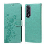 OnePlus Ace 5 Ultra 5G / OnePlus Nord 5 5G Läderfodral Fjärilsblommigt Tryck Plånboksfodral