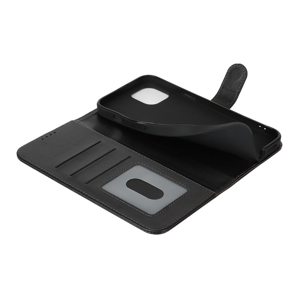 For iPhone 13 mini Stand Case Shockproof Leather Wallet Phone Cover