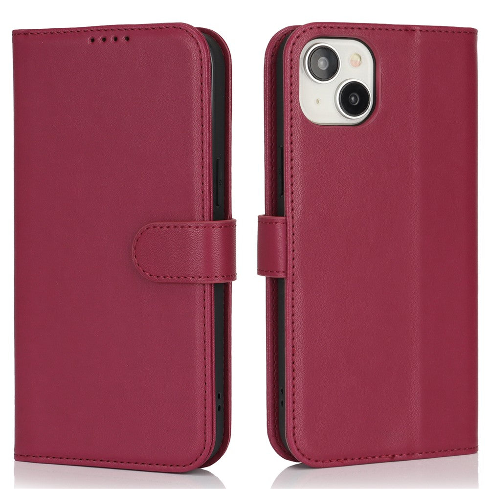 For iPhone 13 mini Stand Case Shockproof Leather Wallet Phone Cover