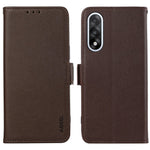 ABEEL Skal För OnePlus Nord 5 5G / Ace 5 Ultra 5G Litchi Texture Läder RFID-blockerande mobilskal