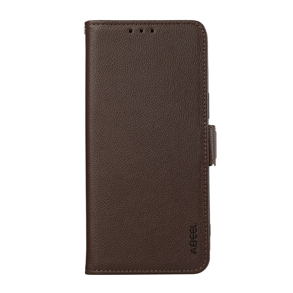 ABEEL Skal För OnePlus Nord 5 5G / Ace 5 Ultra 5G Litchi Texture Läder RFID-blockerande mobilskal