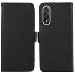 ABEEL Skal För OnePlus Nord 5 5G / Ace 5 Ultra 5G Litchi Texture Läder RFID-blockerande mobilskal