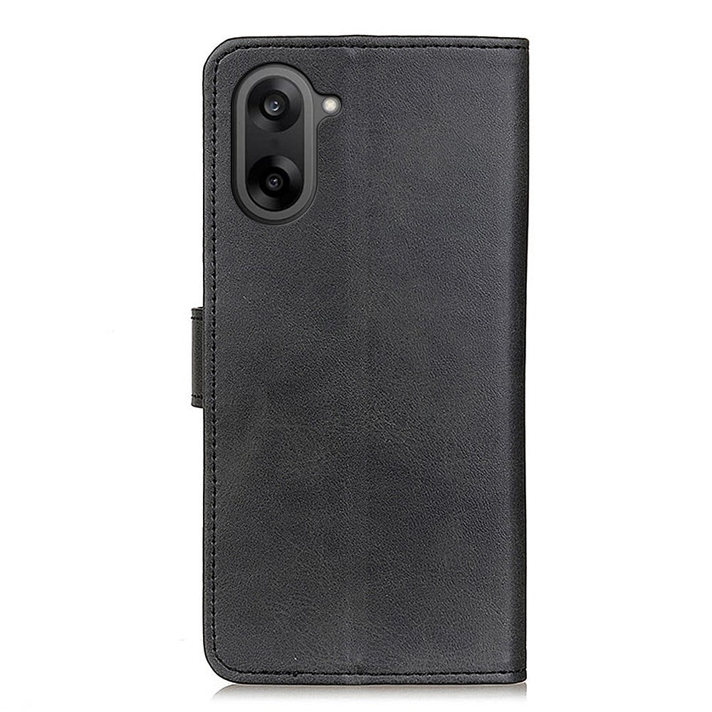 OnePlus Nord CE5 5G / Ace 5 Racing 5G-skal i läder med kohudstruktur, plånboksfodral, mobilskal