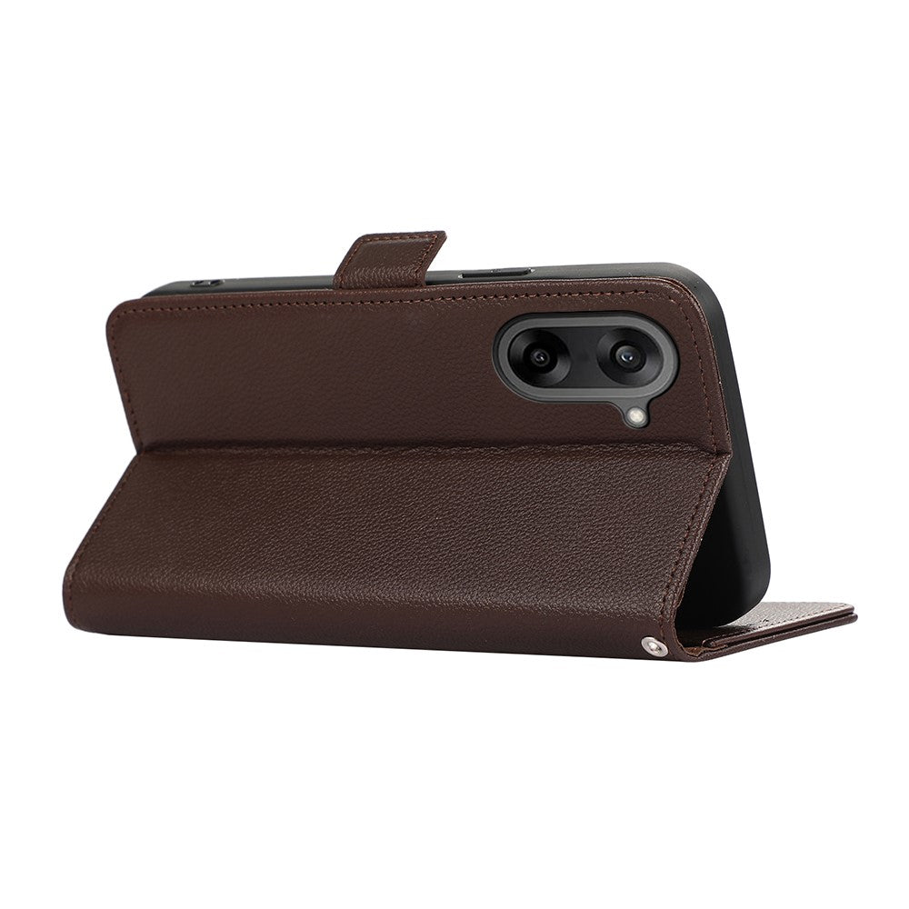 ABEEL For OnePlus Nord CE5 5G / Ace 5 Racing 5G Case Litchi Texture Leather RFID Blocking Phone Cover