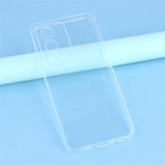 For Oppo A80 5G / A3 Pro (India) 5G Back Cover Ultra Thin Flexible TPU Clear Phone Case