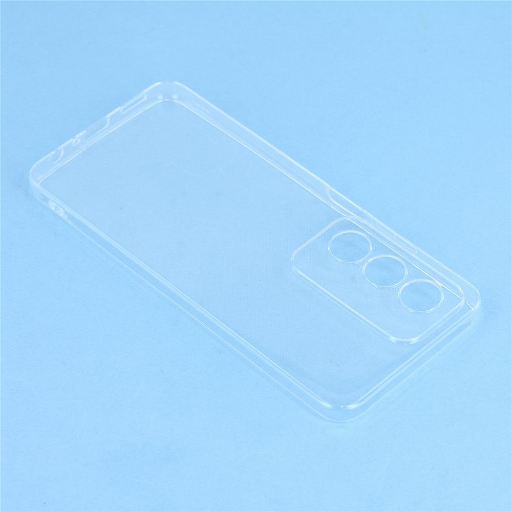 For Oppo A80 5G / A3 Pro (India) 5G Back Cover Ultra Thin Flexible TPU Clear Phone Case