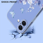 For iPhone 17 Case Butterfly Floral Pattern Printing TPU Phone Back Cover