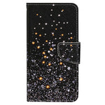 For Samsung Galaxy S23+ Cross Texture PU Leather Shockproof Phone Case Pattern Printing Wallet Stand Folio Flip Cover