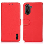KHAZNEH For OnePlus Nord CE5 5G / Ace 5 Racing 5G Case Genuine Cow Leather Flip Phone Cover
