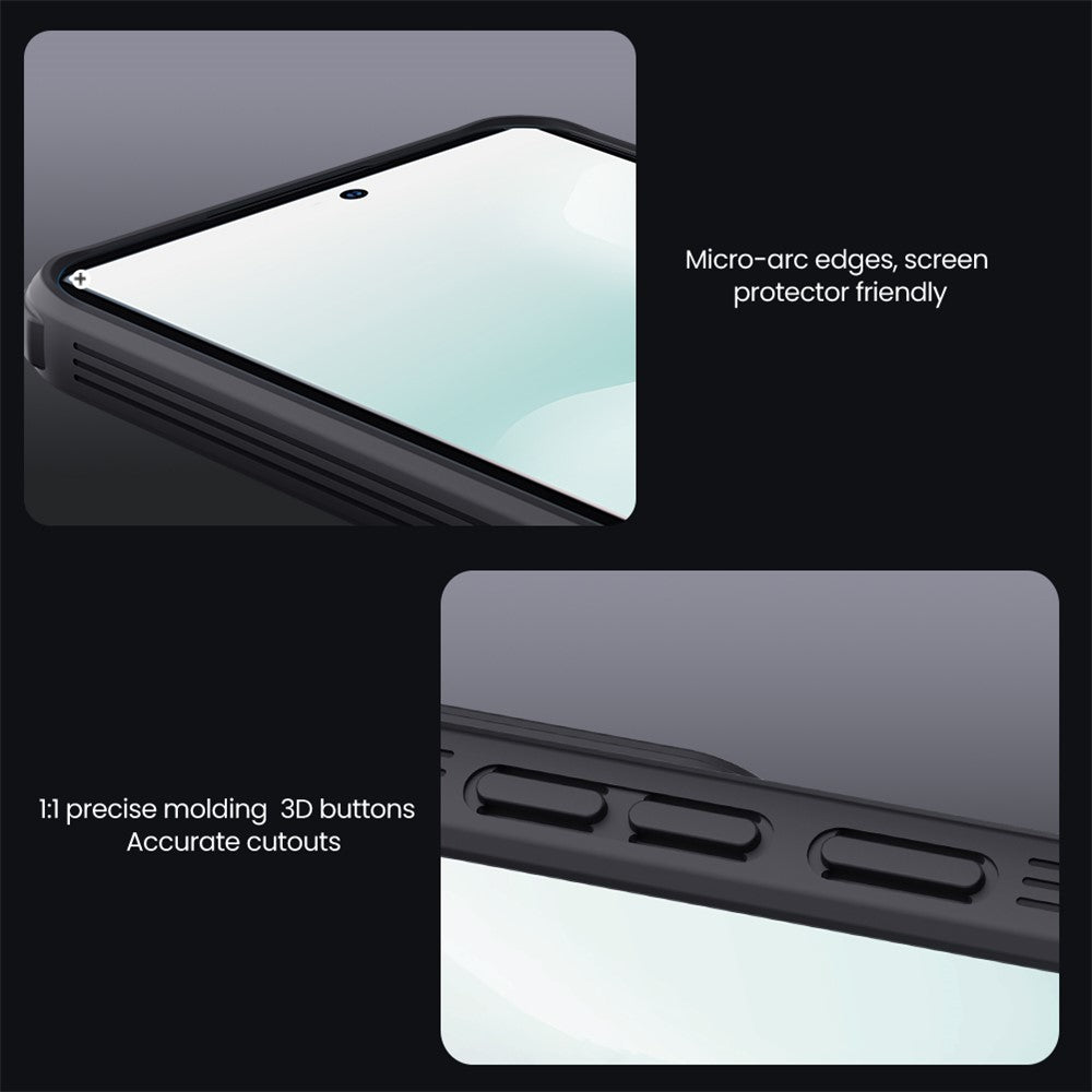 NILLKIN Camshield Pro Series for Xiaomi Poco F7 5G  /  Redmi Turbo 4 Pro 5G Case PC + TPU Phone Cover with Camera Slider