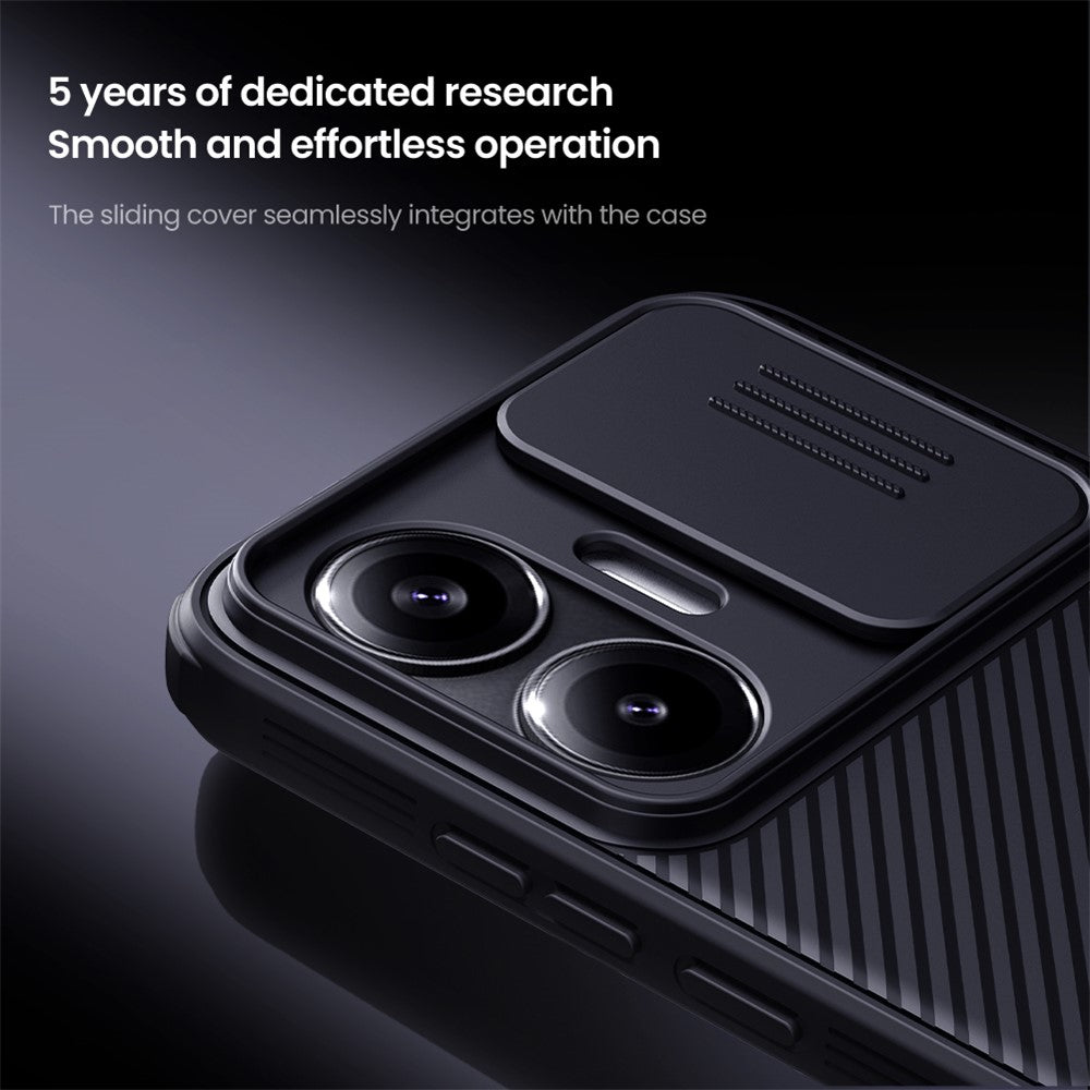 NILLKIN Camshield Pro Series for Xiaomi Poco F7 5G  /  Redmi Turbo 4 Pro 5G Case PC + TPU Phone Cover with Camera Slider