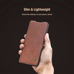 NILLKIN til Samsung Galaxy Z Fold7 5G etui PU + PC stativ design telefoncover med kortplads