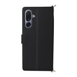 For Samsung Galaxy M36 5G Case with Shoulder / Wrist Strap Leather Phone Cover Stand Wallet