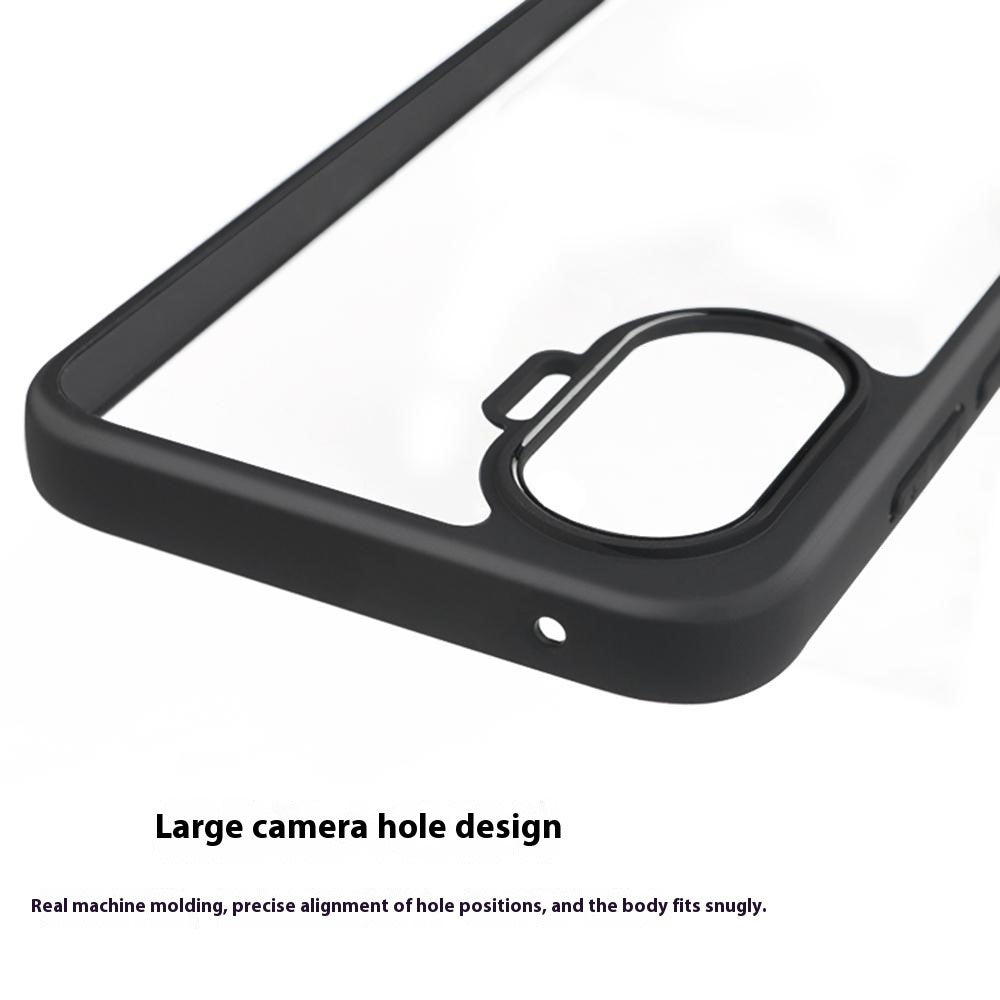 For Xiaomi Redmi Turbo 4 Pro 5G  /  Poco F7 5G Case Shockproof PC + TPU Clear Back Phone Cover