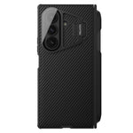 NILLKIN CamShield Prop Series For Samsung Galaxy Z Fold7 5G Case PC Phone Cover with Clear Camera Lid / Stylus Pen