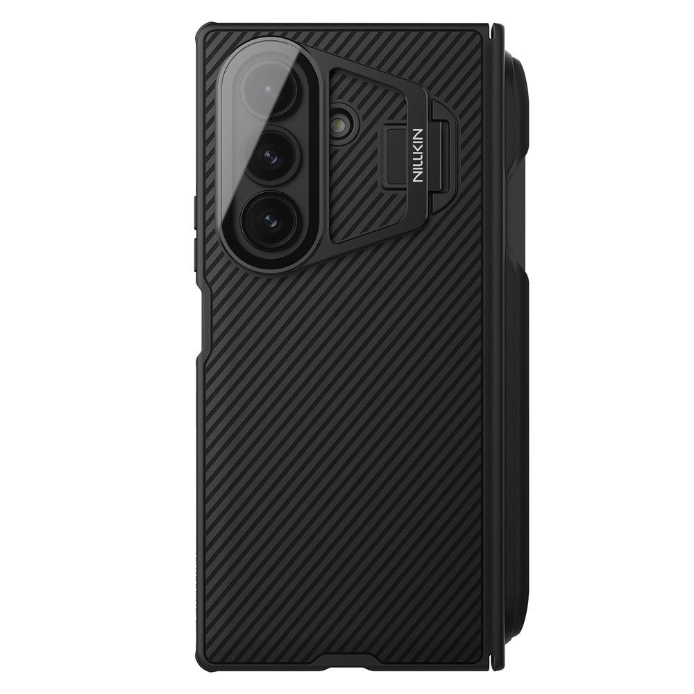 NILLKIN CamShield Prop Series For Samsung Galaxy Z Fold7 5G Case PC Phone Cover with Clear Camera Lid / Stylus Pen