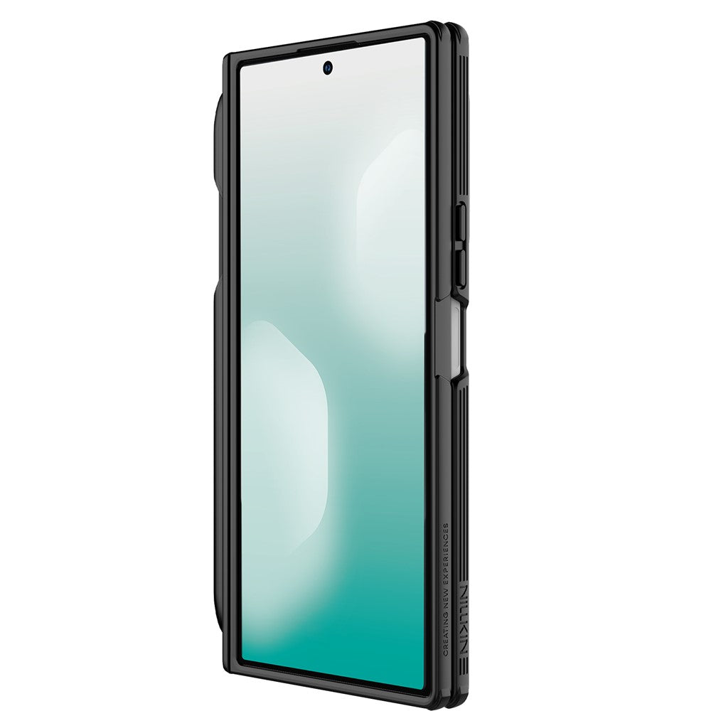 NILLKIN CamShield Prop Magnetic Translucent Series For Samsung Galaxy Z Fold7 5G Case with Stylus Pen Clear Camera Lid PC Phone Cover