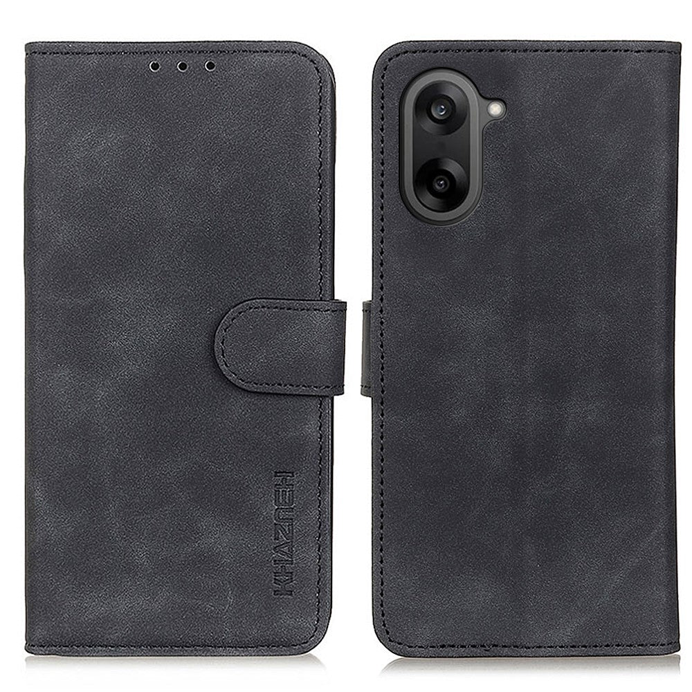 KHAZNEH Skal för OnePlus Nord CE5 5G / Ace 5 Racing 5G i PU-läder med retrotextur – Mobilskal