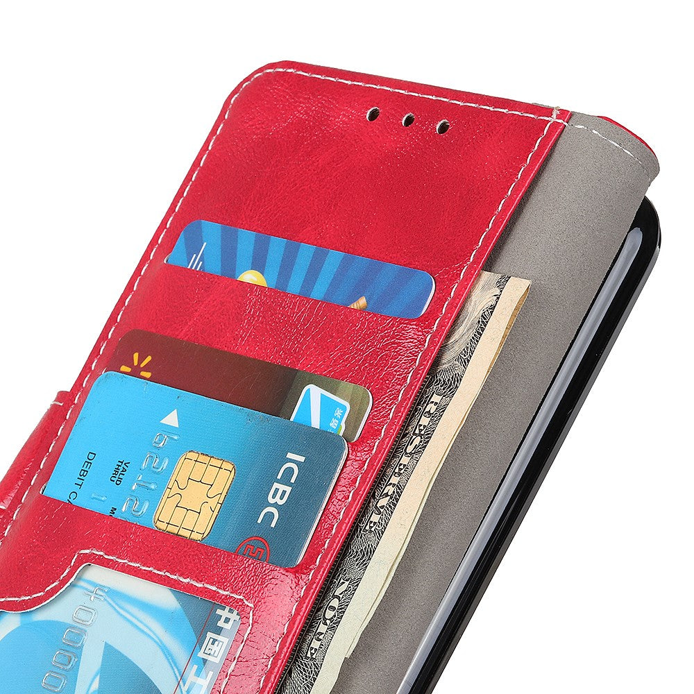 OnePlus Nord CE5 5G / Ace 5 Racing 5G Plånboksfodral Lädermobilfodral Crazy Horse Texture