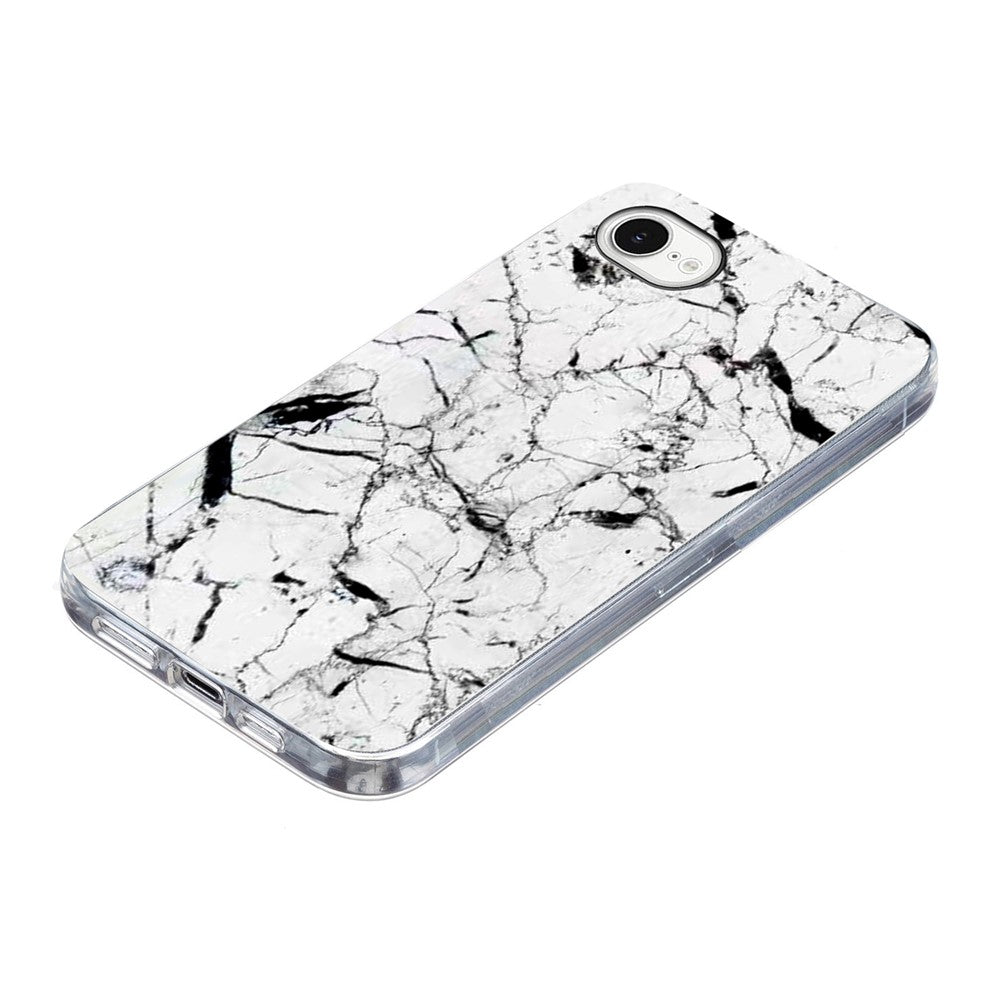 For iPhone 17th / 16th Case Marble Pattern Printing Soft TPU Phone Cover