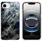 For iPhone 17th / 16th Case Marble Pattern Printing Soft TPU Phone Cover