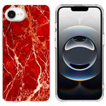 For iPhone 17th / 16th Case Marble Pattern Printing Soft TPU Phone Cover