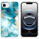 For iPhone 17th / 16th Case Marble Pattern Printing Soft TPU Phone Cover
