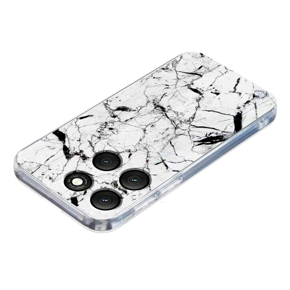 For Motorola Moto G56 5G Case Marble Pattern Printing Soft TPU Phone Cover