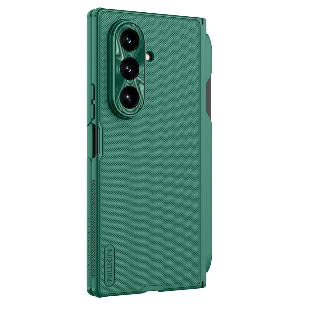 NILLKIN Super Frosted Shield Fold til Samsung Galaxy Z Fold7 5G Magnetisk Etui PC Mat Telefoncover med Stylus Pen