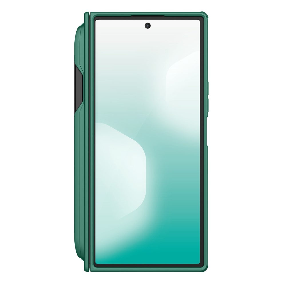 NILLKIN Super Frosted Shield Fold til Samsung Galaxy Z Fold7 5G Magnetisk Etui PC Mat Telefoncover med Stylus Pen