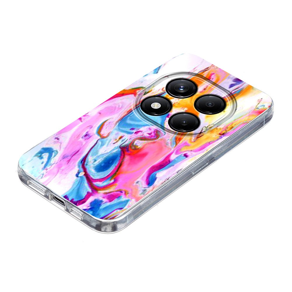 Soft TPU Case for Xiaomi Redmi Note 14 Pro 4G / 14 Pro 5G Marble Pattern Printing Phone Cover