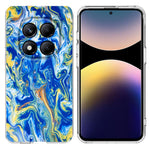 Soft TPU Case for Xiaomi Redmi Note 14 Pro 4G / 14 Pro 5G Marble Pattern Printing Phone Cover