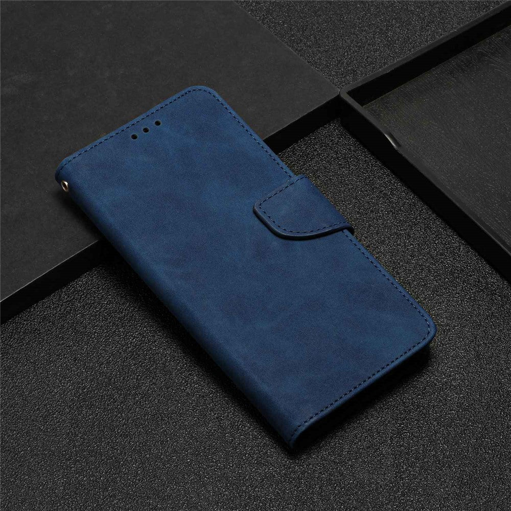 Mobile Phone Case for Samsung Galaxy A23e, Solid Color PU Leather Coated TPU Magnetic Closure Stand Flip Phone Cover