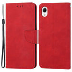 Mobile Phone Case for Samsung Galaxy A23e, Solid Color PU Leather Coated TPU Magnetic Closure Stand Flip Phone Cover