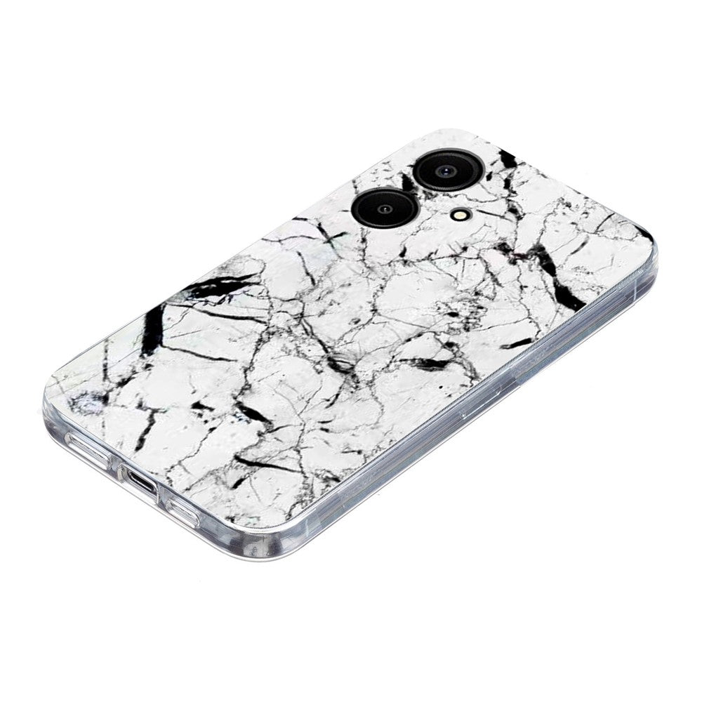 For Samsung Galaxy A08 5G / A08 4G / A07 4G Case Marble Pattern Printing Soft TPU Phone Cover