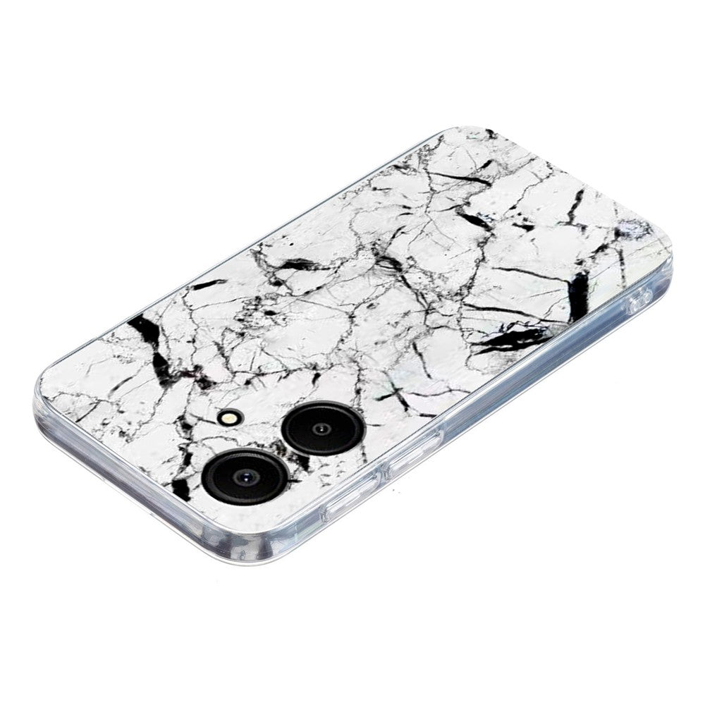 For Samsung Galaxy A08 5G / A08 4G / A07 4G Case Marble Pattern Printing Soft TPU Phone Cover