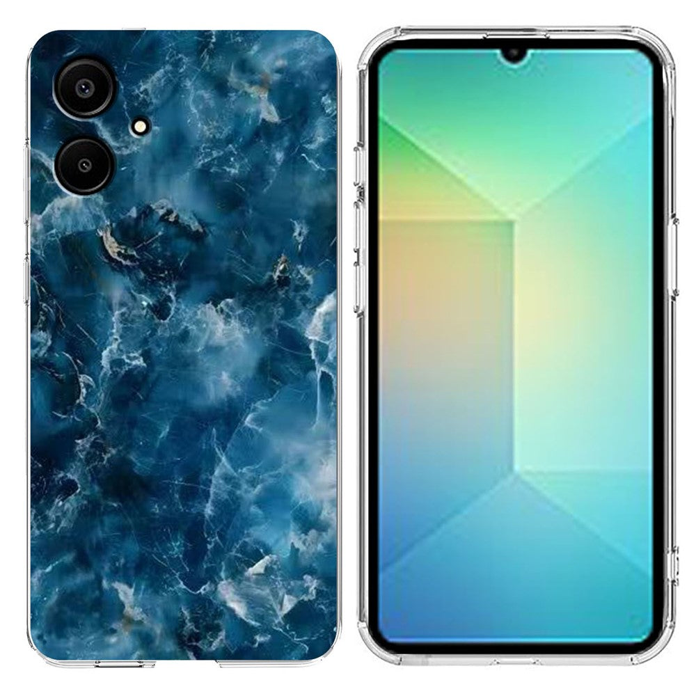 For Samsung Galaxy A08 5G / A08 4G / A07 4G Case Marble Pattern Printing Soft TPU Phone Cover