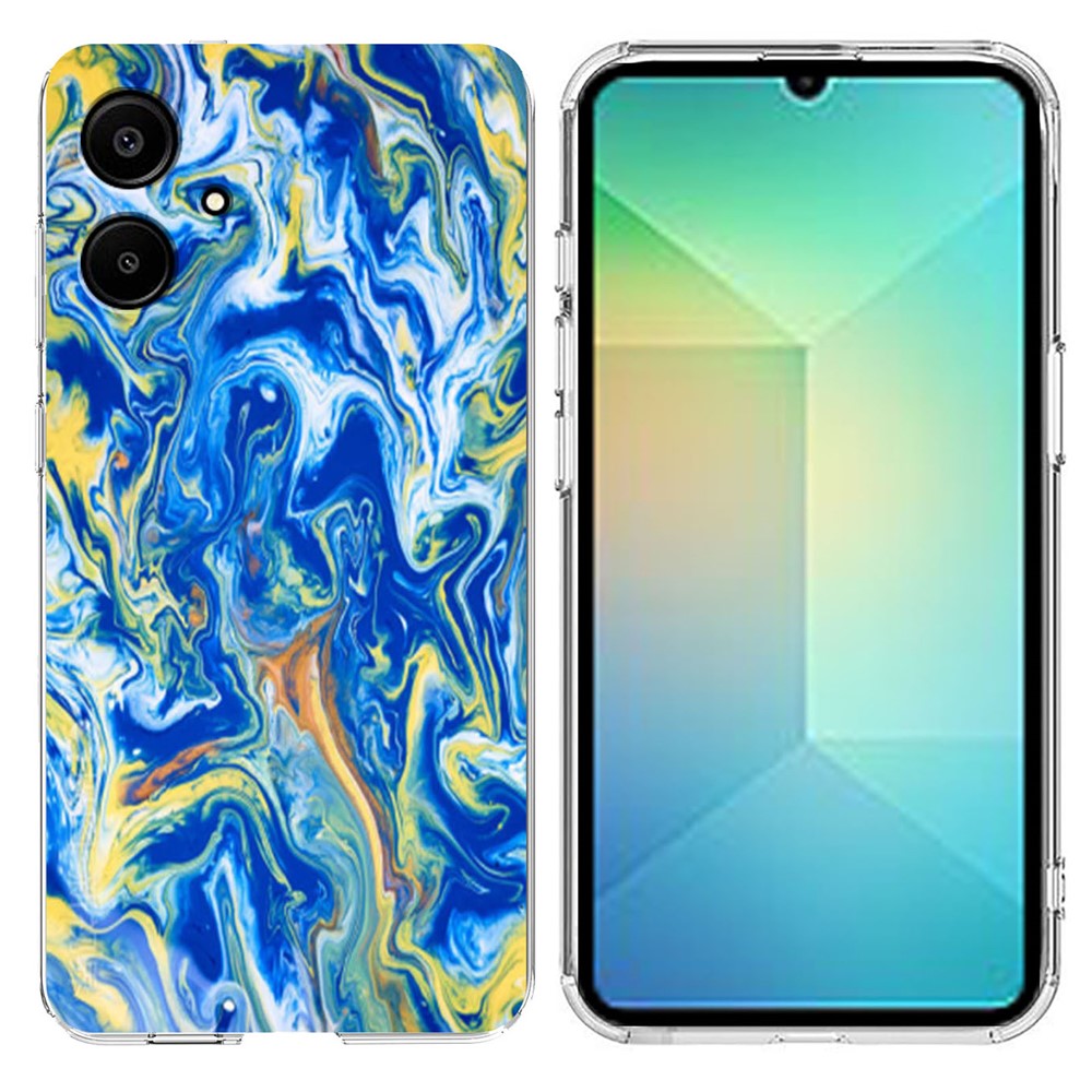 For Samsung Galaxy A08 5G / A08 4G / A07 4G Case Marble Pattern Printing Soft TPU Phone Cover