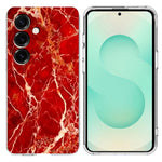 Samsung Galaxy A18 4G / A18 5G / A17 4G / A17 5G / A26 5G skal marmormönster tryck mjukt TPU mobilskal