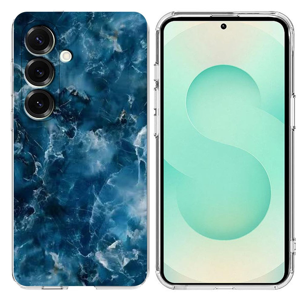 Til Samsung Galaxy A18 5G / A18 4G / A26 5G / A17 5G Cover Marmormønster Tryk Blødt TPU Telefoncover