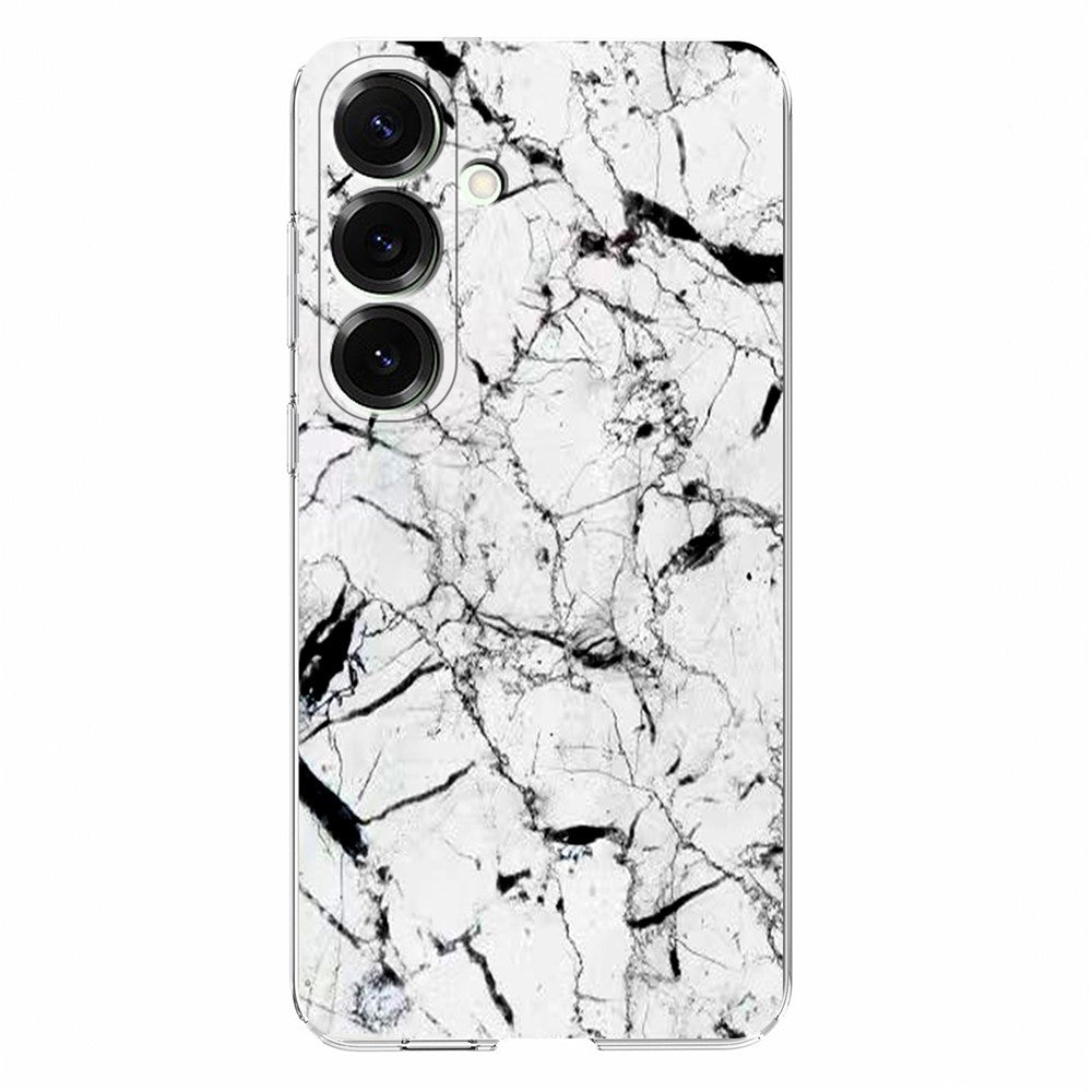 Til Samsung Galaxy A16 5G / A16 4G Cover Marmormønster Tryk Blødt TPU Telefoncover