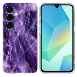Til Samsung Galaxy A16 5G / A16 4G Cover Marmormønster Tryk Blødt TPU Telefoncover