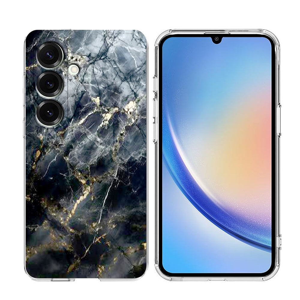 Samsung Galaxy A14 5G / A14 4G skal marmormönster tryck mjukt TPU mobilskal