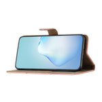 For Xiaomi Redmi 15C 5G (EU) (173mm) / 15C 4G (EU) (173mm) Wallet Case Line Imprinted Skin-Touch Leather Flip Phone Cover