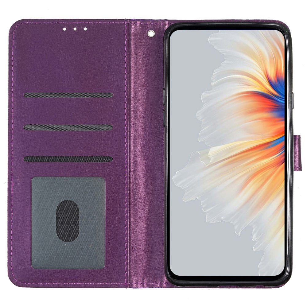 Xiaomi Redmi 15C 5G (EU) (173 mm) / 15C 4G (EU) (173 mm) Plånboksfodral Glitter Reptåligt Läder Stativ mobilfodral med Rem