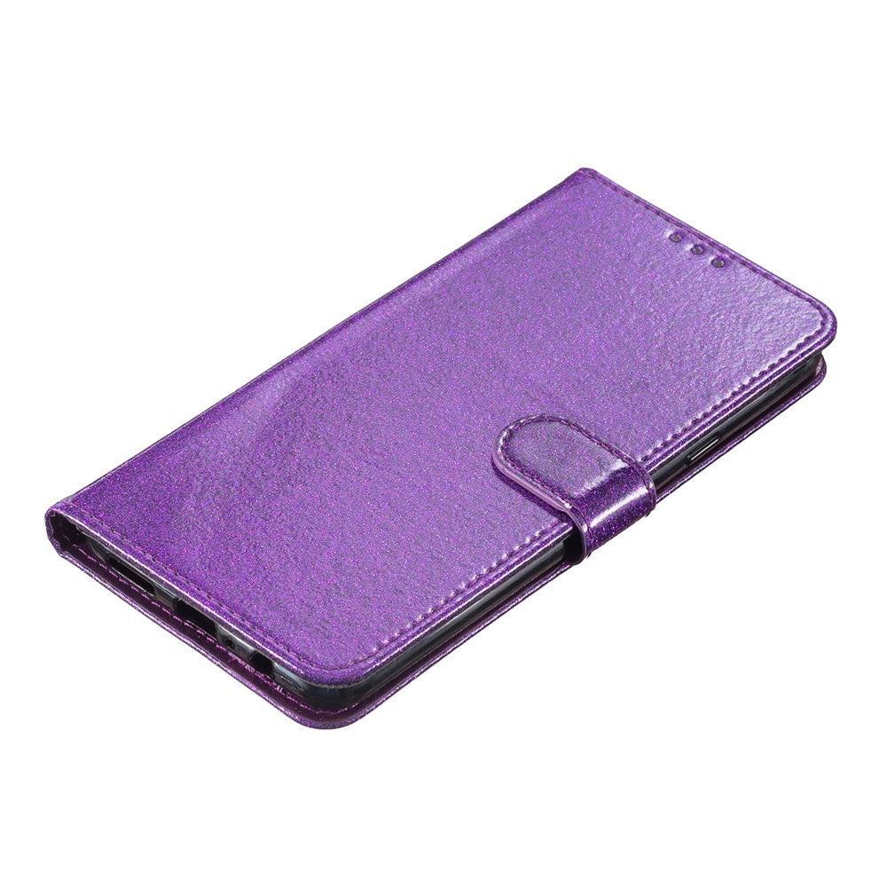 Xiaomi Redmi 15C 5G (EU) (173 mm) / 15C 4G (EU) (173 mm) Plånboksfodral Glitter Reptåligt Läder Stativ mobilfodral med Rem