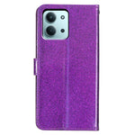 Xiaomi Redmi 15C 5G (EU) (173 mm) / 15C 4G (EU) (173 mm) Plånboksfodral Glitter Reptåligt Läder Stativ mobilfodral med Rem